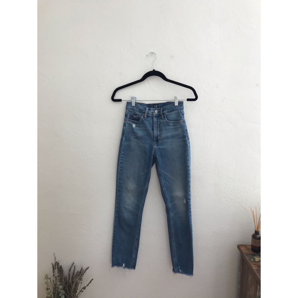 GAP Cigarette Jeans.